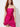 Pink Pichak Dress – bodice and ruffle detail
