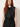 black jacquard vest — lapel detail