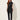 black jacquard vest — front