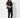 Black Astinkootah Coat – three-quarter view