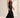 SR323 black palazzo pants - side view