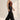 SR323 black palazzo pants - side view