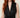 SR250 black satin jumpsuit collar detail