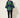 Blue-Green Pallet Cape – back view