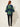 Blue-Green Pallet Cape – back view