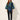 Blue-Green Pallet Cape – front view
