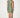 Lona Gray Abron Dress — back view on model showing the center-back zip