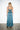 CO-GR Top and Pant Set — back view on model showing the satin bow back and elastic waist pants