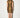 Panta Brown Leopard Print Dress — back view on model showing the center-back zip