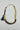 Toopi Gol Necklace — full view of the braided cord necklace with embroidered medallions and navy tassel