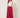 delsha magenta - Red Tie-Belt Maxi Skirt, model front view