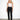 White Draped Corset — front view on model showing the ruched satin bust and sheer lace boned body