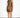 Panta Brown Leopard Print Dress — front view on model showing the cowl collar and leopard brocade