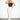 Black Draped Corset — front view on model showing the ruched satin bust and sheer lace boned body