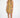 Lona Ochre Abron Dress — front view on model showing the floral brocade and shift silhouette