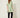 Light Green Belted Shirt Tunic - model side view