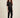 V Blouse Black