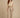 Kaira Beige Crinkle Jacket - model front view, buttoned, cream top