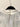 White Sheer Tulle Detachable Sleeves - satin band with pearl buttons
