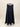 Navy Chain-Belt Wide-Leg Pants - back view
