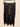 Black Front-Pleat Wide-Leg Pants - real photo 3