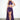 SR439 Purple Tafteh Top and Skirt Set — front