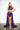 SR439 Purple Tafteh Top and Skirt Set — front