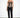 BY059 Black & Cream Scarlet Corset — front