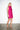 0134493 Panta Magenta Palted Dress — three-quarter