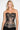 BY059 Black & Cream Scarlet Corset — detail