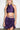 SR439 Purple Tafteh Top and Skirt Set — detail