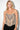 BY064 Cream & Blue Termeh Corset — detail