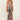 Strapless Front-Slit Sequin Gown in Copper